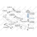 11-53032-SX, 11-53032-SX_пыльник амортизатора переднего!\ Hyundai Tucson 04  ...