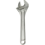 8071 C, Adjustable Spanner, 205 mm Overall, 27mm Jaw Capacity, Metal Handle