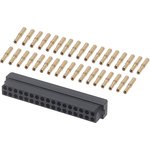 M80-8883405, Datamate Connector Kit Containing 17+17 DIL Female Socket