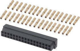 Фото 1/2 M80-8883405, Datamate Connector Kit Containing 17+17 DIL Female Socket