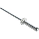 Заклёпка вытяжная алюминий/оцинкованная сталь (240 шт; 3.2х12 мм) 0200685 КЧ