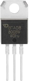 BTA08-800BW, симистор (триак), 800 В, 8 А, TO-220AB