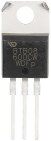 BTB08-600CW, симистор (триак), 600 В, 8 А, TO-220AB