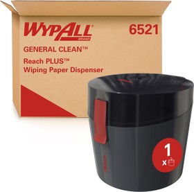 Фото 1/3 6521, WypAll Wipe Dispenser, Cleaner, Degreaser