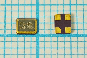кварцевый резонатор 16.384МГц в корпусе SMD 3.2x2.5мм, россыпь, 16384 \SMD03225C4\12\ 15\ /-20~70C\\1Г (P16.38M)