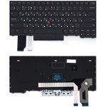 Клавиатура для ноутбука Lenovo ThinkPad L14 gen 1/2 черная