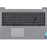Клавиатура (топ-панель) для ноутбука Lenovo IdeaPad 3-15ITL05 черная с ...