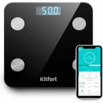 Весы напольные диагностические KITFORT КТ-805, электронные, вес до 180 кг ...