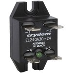 EL240A30-24, Solid State Relays - Industrial Mount SSR Relay, Panel Mount, IP00 ...