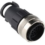 192991-0522, Circular Connector, 28 Contacts, Cable Mount, Plug, Male, IP65 ...