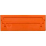 282-340, Separator plate - 2 mm thick - oversized - orange