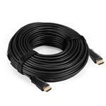 Активный оптический кабель HDMI ExeGate EX-CC-HDMI2-30.0 (19M/19M, v2.0, 30м, 4K UHD, Ethernet, позолоченные контакты)