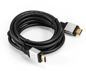 Фото 1/2 EX294704RUS, Кабель HDMI ExeGate EX-CC-HDMI8K-3.0 (19M/19M, v2.1, 3м, 8K UHD, Ethernet, позолоченные контакты)