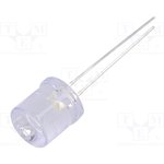 OSM5DKA6A1A, LED; 10mm; white warm; 1560?2180mcd; 100°; Front: flat; 2.7?3.4V