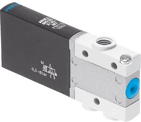 MHE2-MS1H-3/2G-M7, 3/2-Way, Closed, Monostable Solenoid Valve - Electrical M7 MH2 Series 24V dc