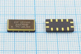 Фильтр на ПАВ(SAW) 75МГц, полоса пропускания 27360кГц; №SAW ф 75000 \пол\27360/3\S13365C12\ 12C\232751B\\ITF