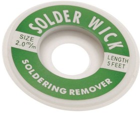 17541, Desoldering Braid / Solder Removal Desoldering Wick 2mm (0.08")