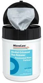 MCC-PROW, Pre-Saturated Wipes Alcohol-Enhanced Flux Remover- ProClean