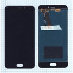 Дисплей для Meizu M5 Note черный
