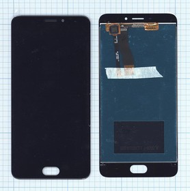 Дисплей для Meizu M5 Note черный
