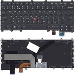 Клавиатура для ноутбука Lenovo IBM ThinkPad Yoga 260, Yoga 370 черная