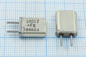 Кварцевый резонатор 10587 кГц, корпус HC25U, марка МА, 1 гармоника