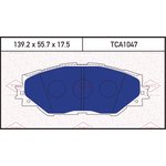 TCA1047, Колодки тормозные дисковые