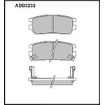 Колодки задние MITSUBISHI Pajero 9120/Space Gear 9501 ALLIED NIPPON ADB 3233