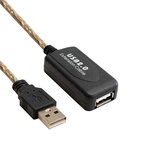 EX294766RUS, Удлинитель активный USB2.0-repeater ExeGate EX-UAE-AMAF-5.0 (Am/Af, 5м)