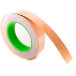 CFT-1/2, Copper Foil Tape Acrylic Adhesive Natural 0.50" (12.70mm) 1/2" X 108' ...
