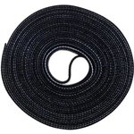 Лента липучка универсальная 20мм5м 1шт в рулоне черный (велкро) ТМ Nord Yada 909440