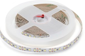00-119 (2835-120LED-IP20-W) белый, Лента светодиодная, 120SMD(2835)/m, 12Вт/м, 1300Лм/м (1м)