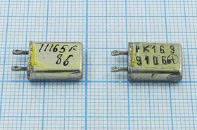Кварцевый резонатор 11165 кГц, корпус МВ, марка РК169МВ, 1 гармоника