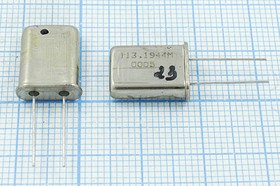Кварцевый резонатор 113194,4 кГц, корпус HC49U, марка МД, 5 гармоника