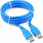 Кабель Gembird/Cablexpert Pro CCP-USB3-AMAM-6, AM/AM, 1.8м, экран, синий