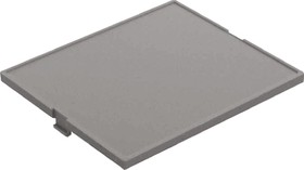 CNMB/4/PG, DIN Rail Module Box Cover Size 4 67mm Polycarbonate Light Grey