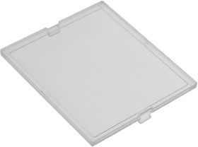 CNMB/6/PC, Polycarbonate Cover, 5mm H, 42mm W, 102mm L for Use with CNMB DIN Rail Enclosure