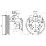 Насос ГУР для а/м C (W202) (93)/E (W210) (95) LUZAR LPS 1508