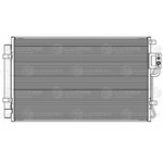 LRAC 0830, Радиатор кондиц., HYUNDAI Santa Fe (CM) (06-) 2.4i/3.3i/3.5i (LRAC 0830)