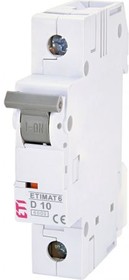 Автоматический выключатель ETIMAT 6 1p D 10