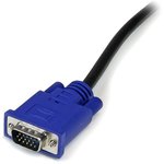 SVECONUS15, Male USB A; VGA to Male VGA KVM Cable