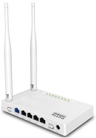 Фото 1/8 Netis WF2419E Wi-Fi роутер N300, до 300 Мбит/с, 2,4 ГГц, 802.11n, LAN 4x100 Мбит/с, белый, 2x5dBi внешние антенны