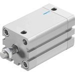 ADN-40-50-A-PPS-A, Pneumatic Compact Cylinder - 572679, 40mm Bore, 50mm Stroke ...