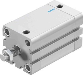 ADN-40-50-A-PPS-A, Pneumatic Compact Cylinder - 572679, 40mm Bore, 50mm Stroke, ADN Series, Double Acting