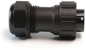 Circular Connector, 3 Contacts, Cable Mount, Plug, Male, IP68