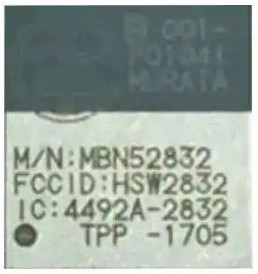 WSM-BL241-ADA-008, Bluetooth Modules - 802.15.1 2.4 GHZ 3.5dBm 1Mbps BLE5 NRF5283