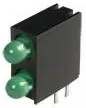 WP934GE/2GD, LED Circuit Board Indicators Bi Green 568nm Diffused 20mcd