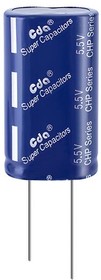CHP5R5L355R-TW, 3.5 F (EDLC) Supercapacitor 5.5 V Radial, Can 150mOhm @ 1kHz 1000 Hrs @ 85°C