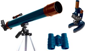 69698, Набор Levenhuk LabZZ MTВ3: микроскоп, телескоп и бинокль