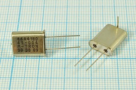 Резонатор кварцевый 12МГц, нагрузка 32пФ; 12000 \HC49U+LW\32\\\MP-1\1Г (M-TRON)